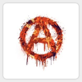 Anarchy Splat 2 Sticker
